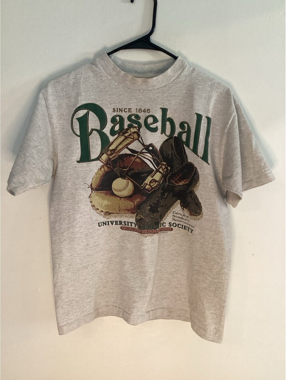 Single Stitch Youth baseball shirt